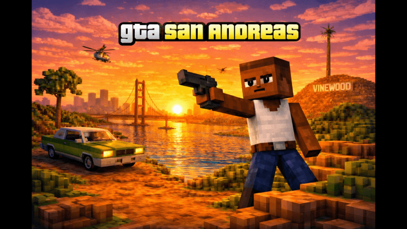 Gta San Craft Addon Screenshot 1