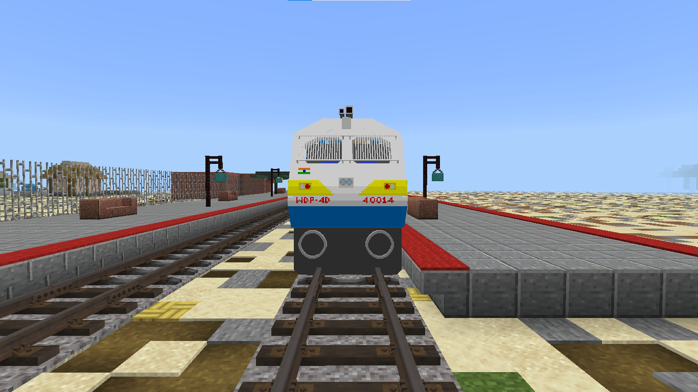 WDP4D at Mandapam Station