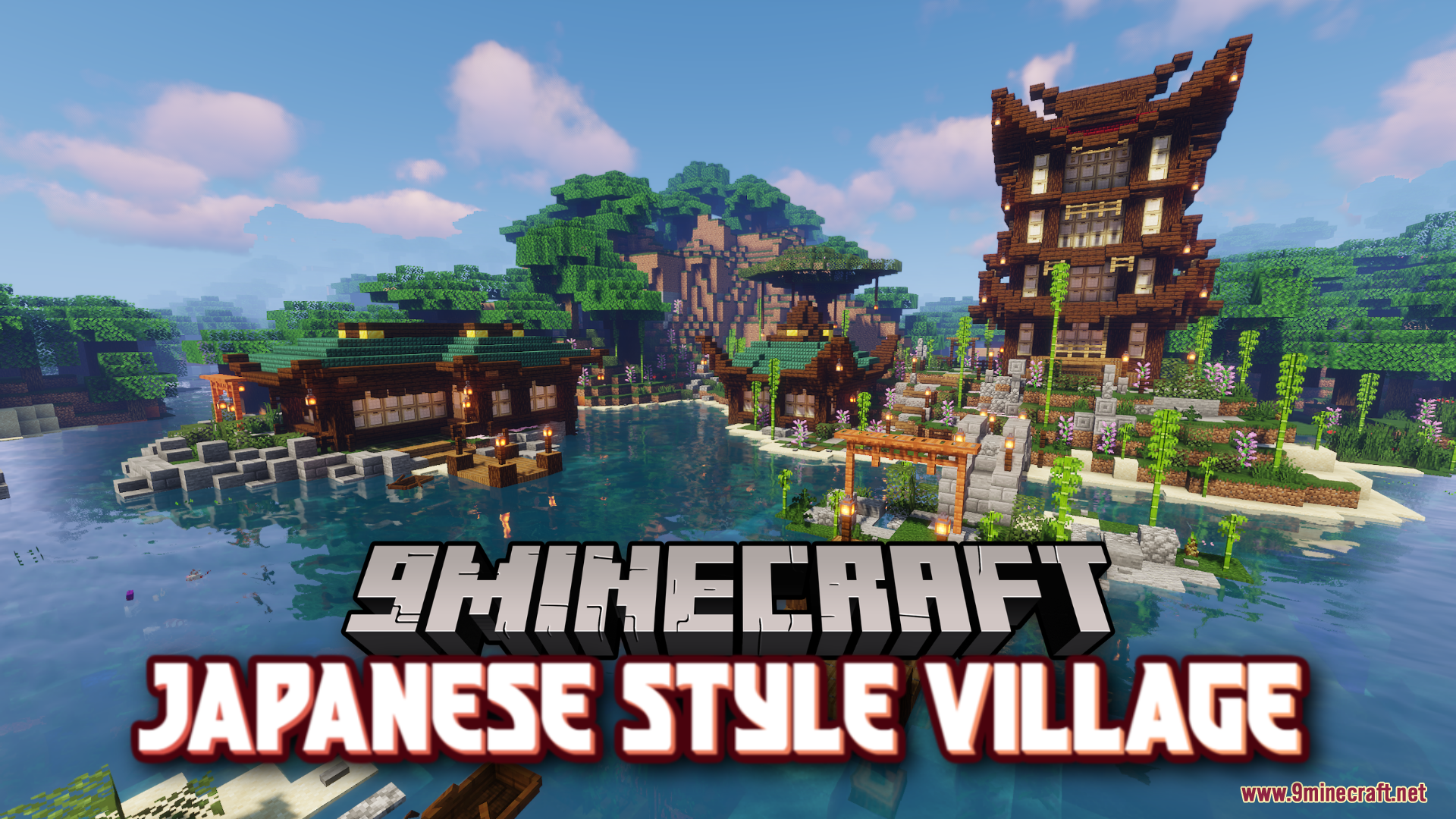 Japanese Style Village Map