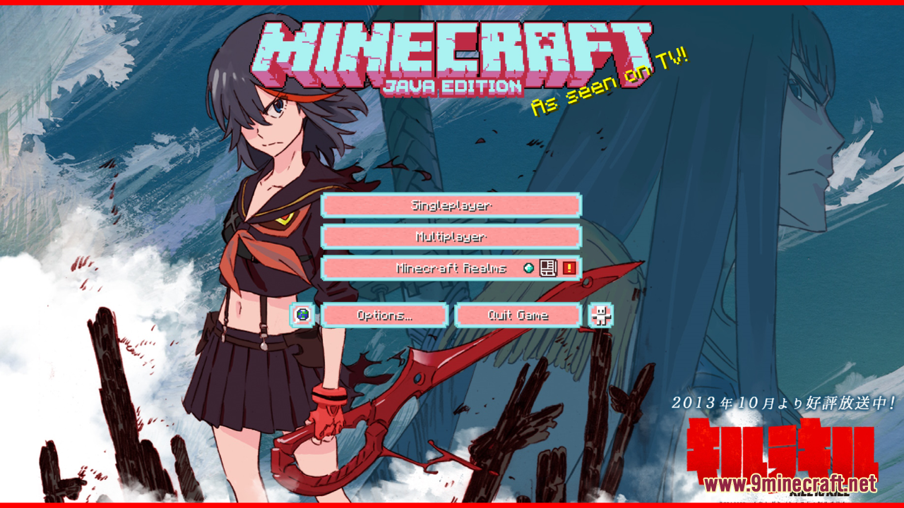 Kill La Kill Custom Gui Pack Texture Pack Resource Pack
