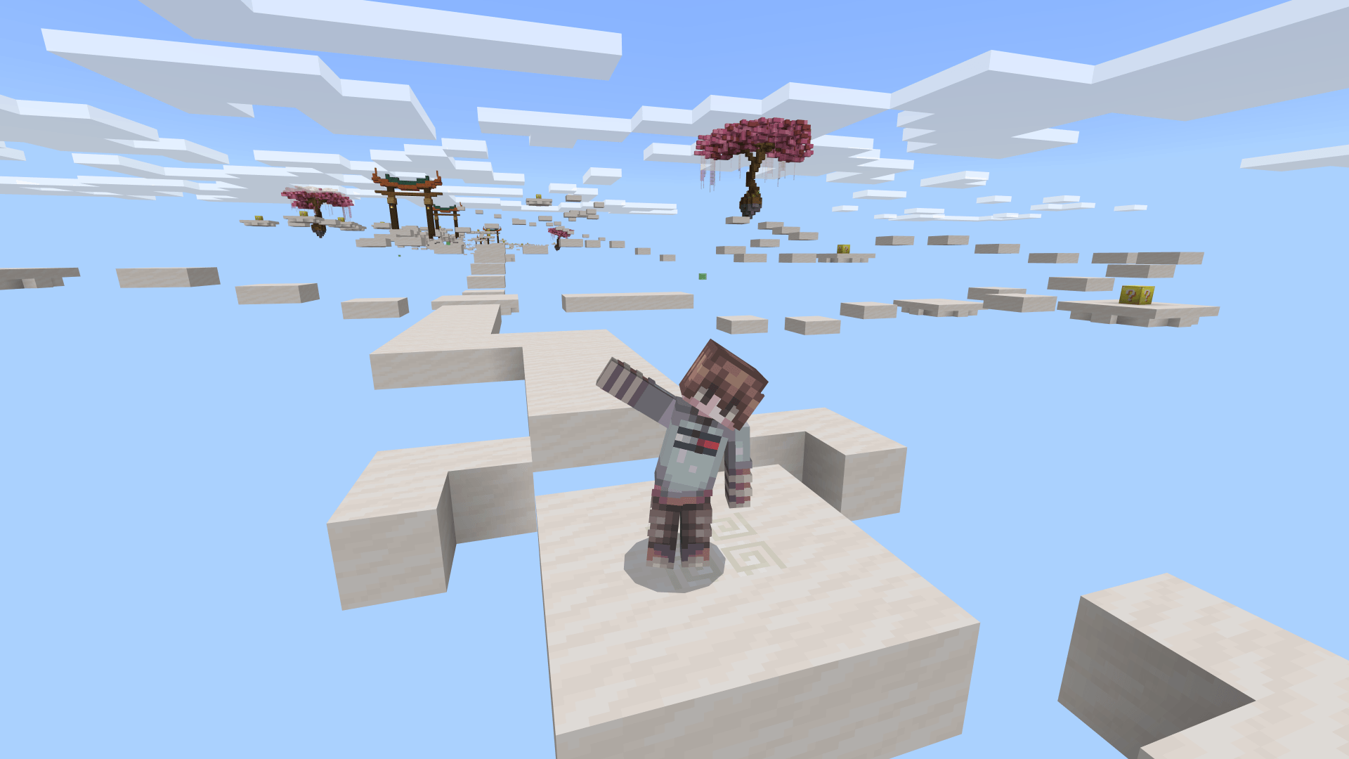 Lucky Blocks Parkour Map Screenshot 1
