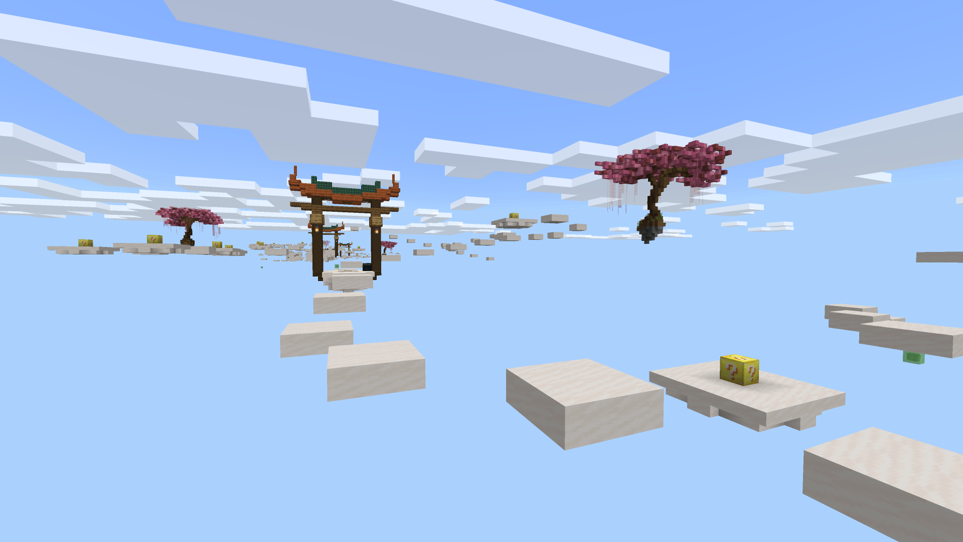 Lucky Blocks Parkour Map Screenshot 4