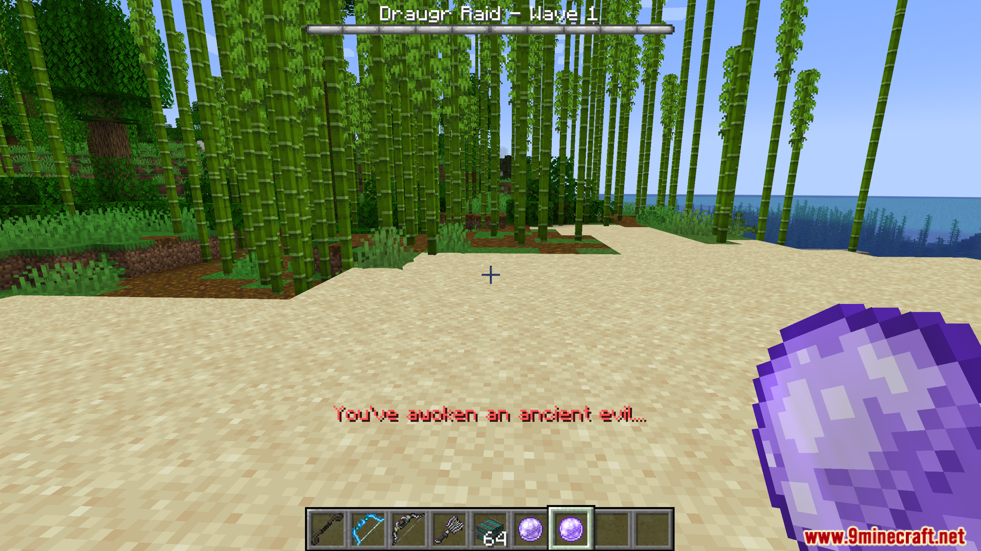 Player starting Draugr Raid with Awakening Soul Gem in Mebahels Creatures