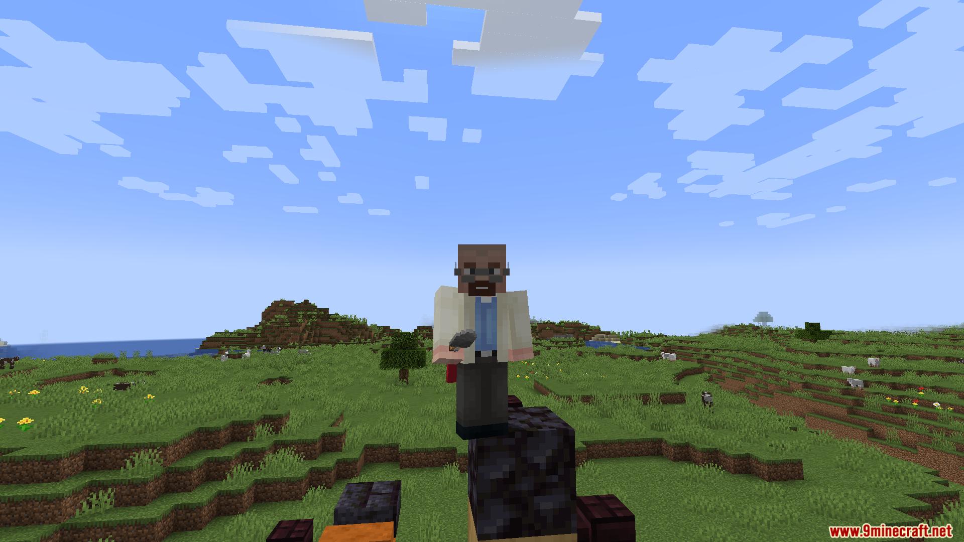 The palette menu interface for the Mech Trowel mod