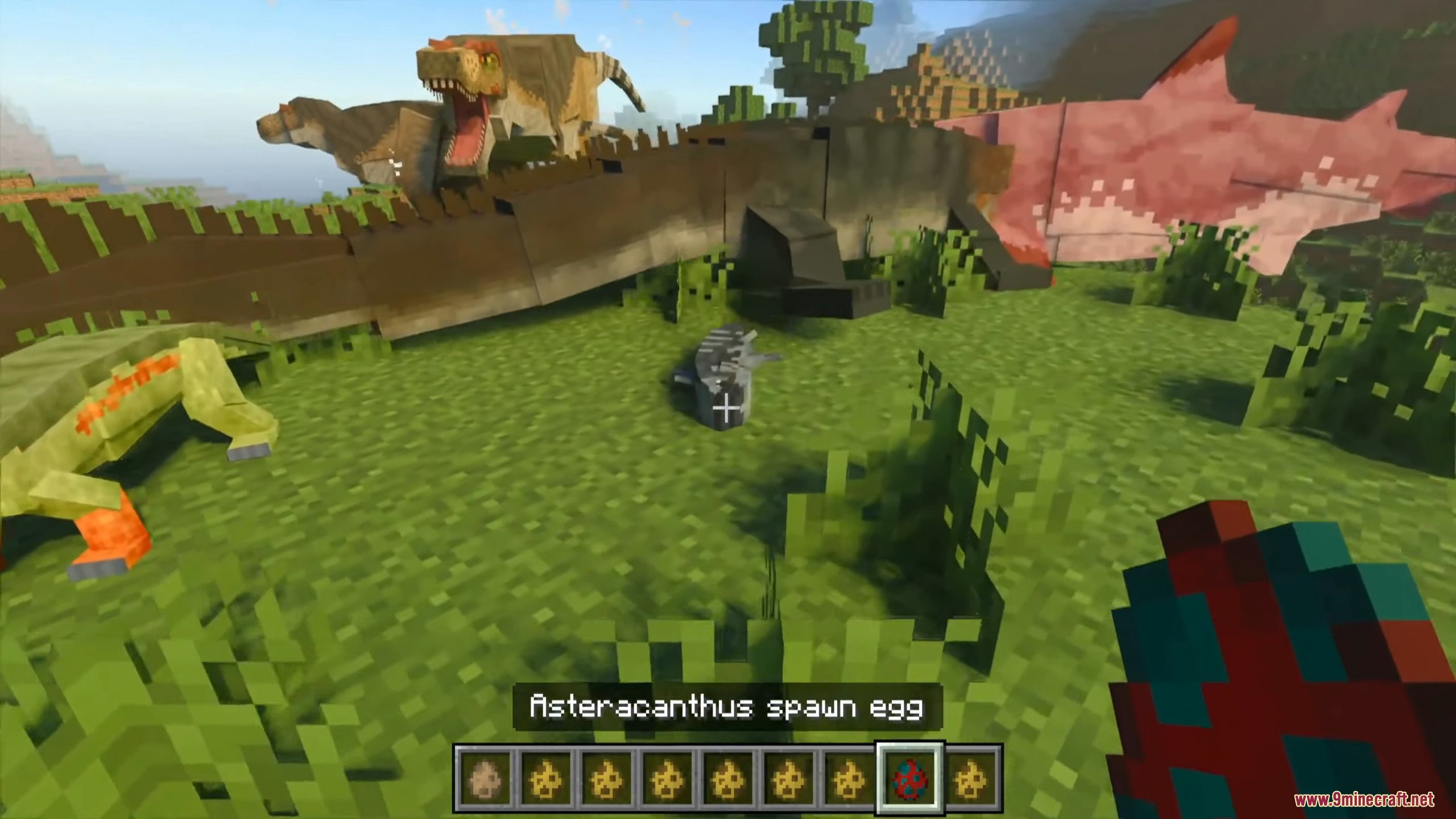 Using a spawn egg to introduce more scientifically accurate species