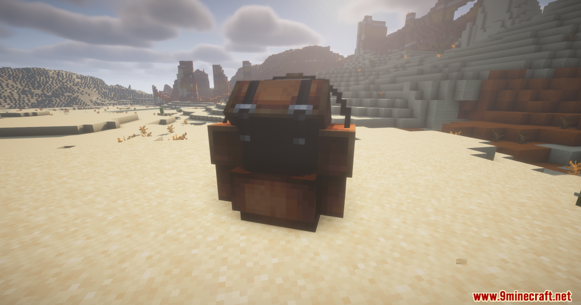 Back view of the large travel backpack