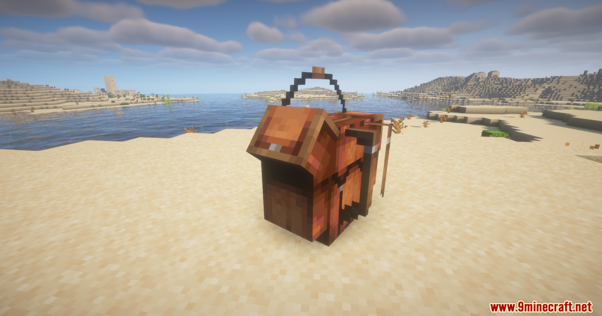 Overpacked Mod adds a giant travel backpack