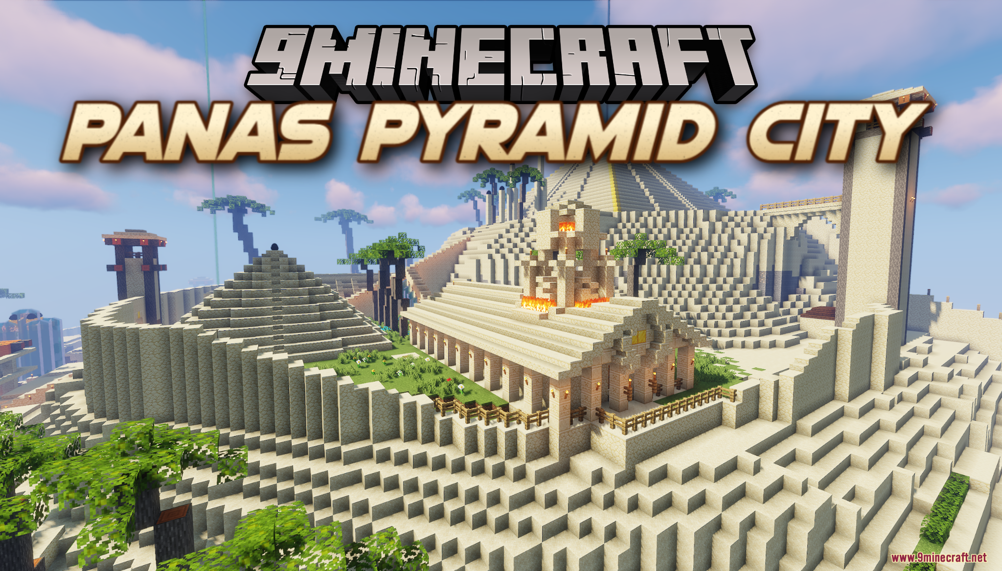 Panas the Pyramid City Map