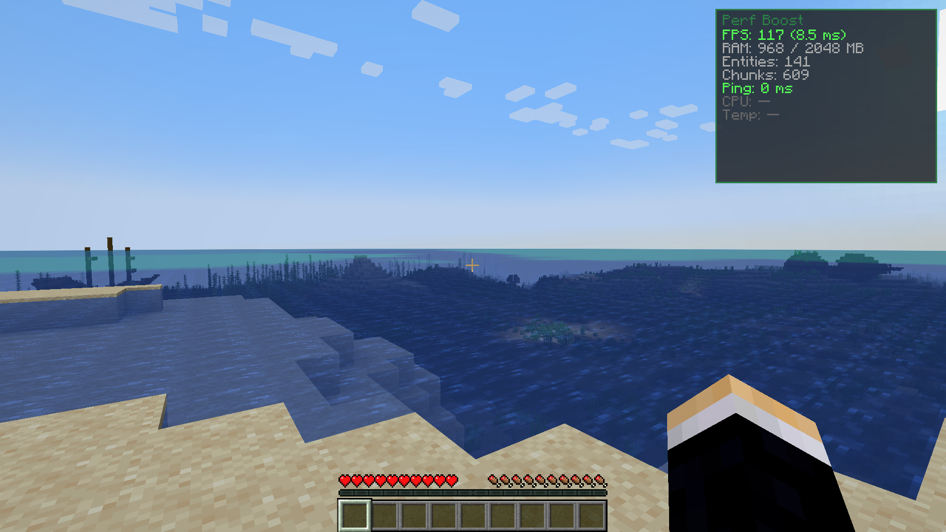 Minecraft Beach Build With Deep Ocean View Minecraft Beach Build With Deep Ocean View