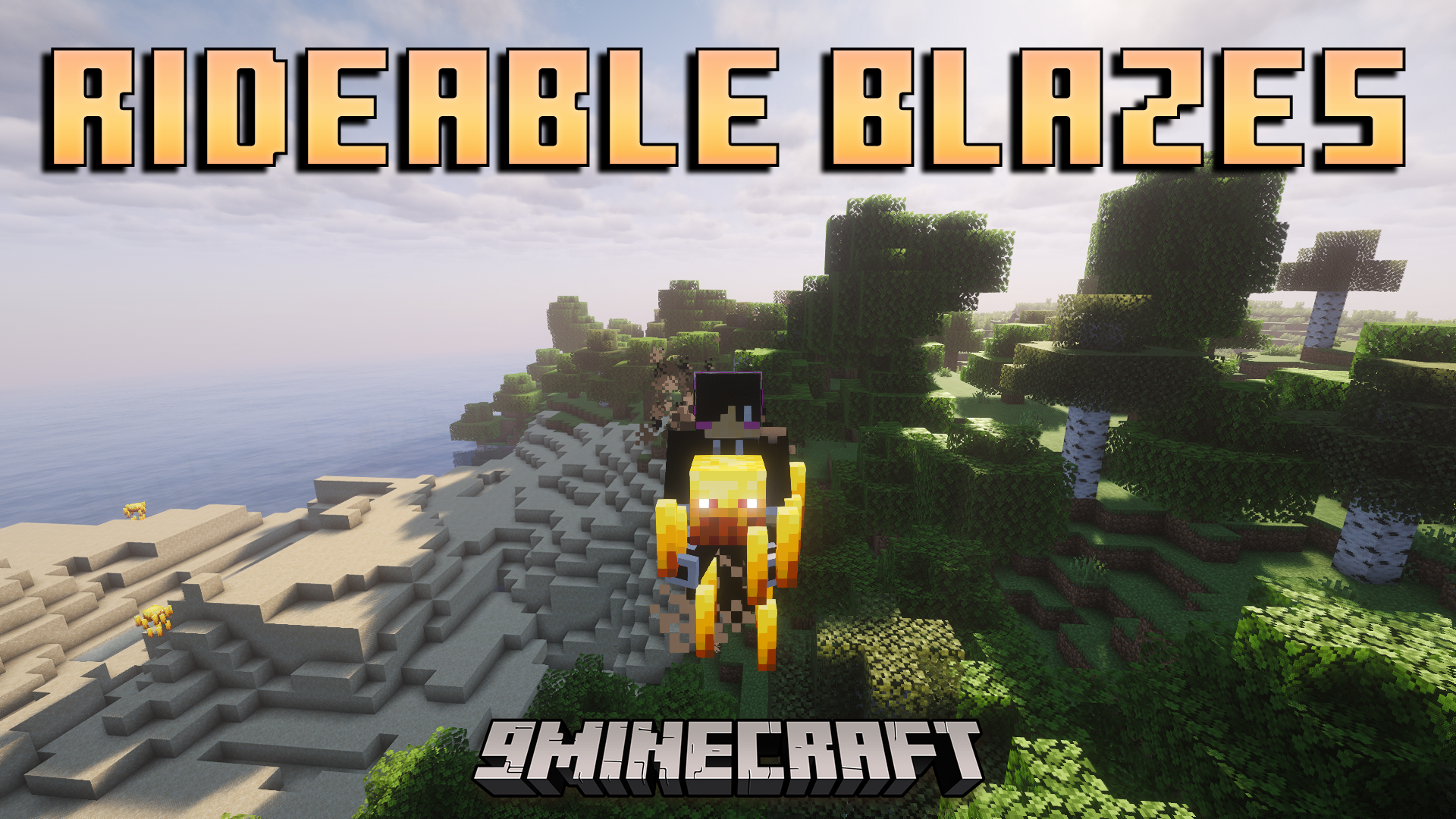 Rideable Blazes Mod