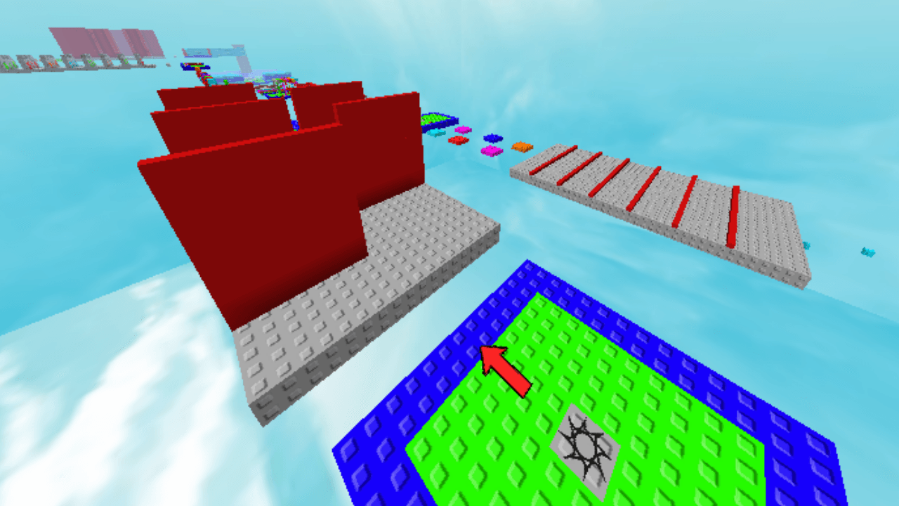Roblox Parkour Obby Map MCPE/Bedrock Map Screenshot 1