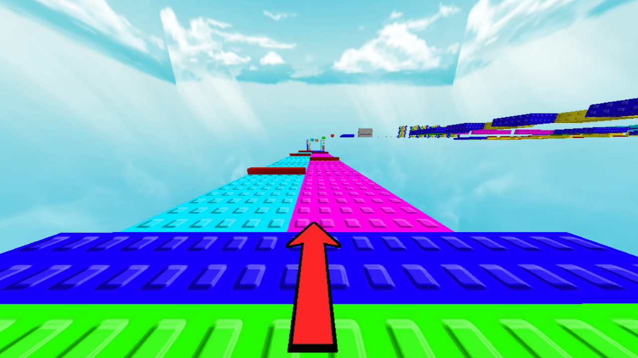 Roblox Parkour Obby Map MCPE/Bedrock Map Screenshot 4