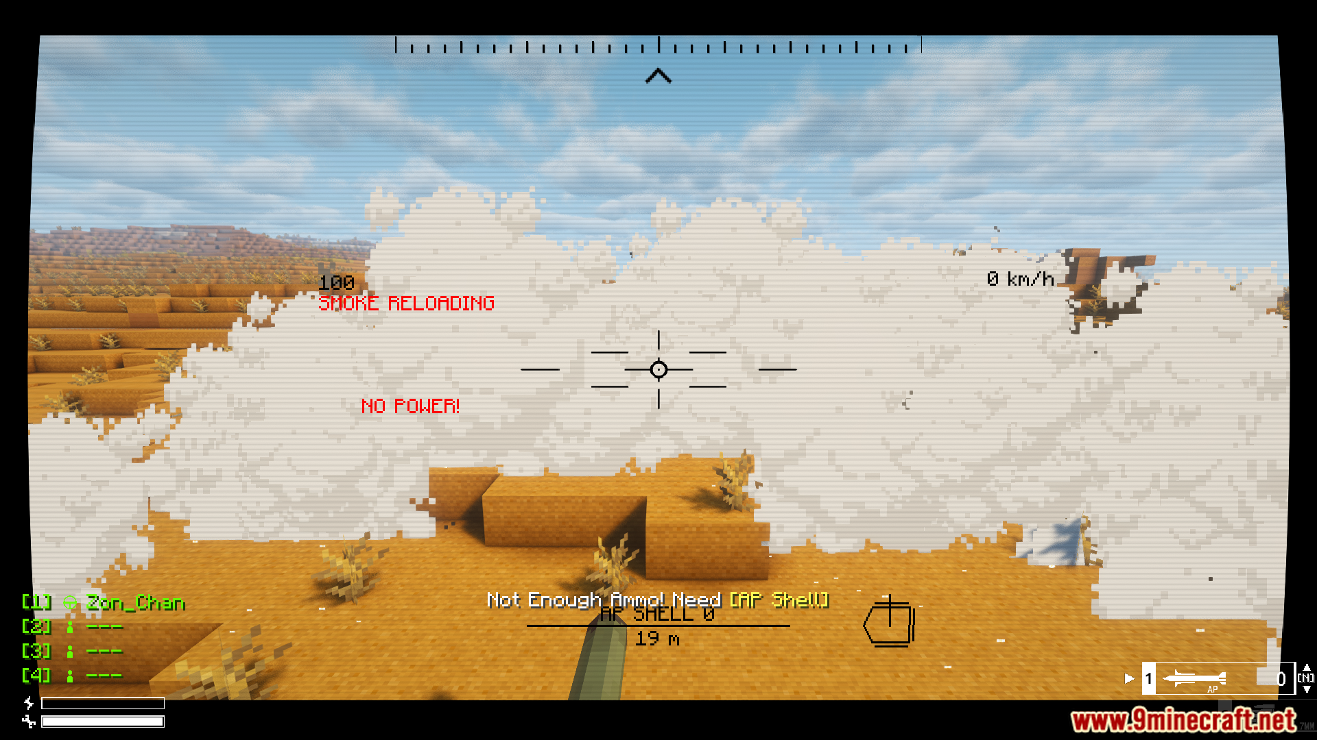 Deploying a white smoke screen in SBW Warsteel WW2 Mod