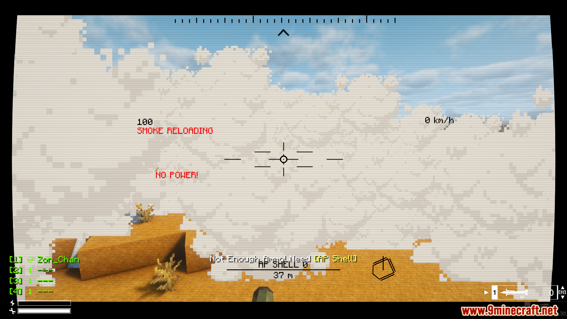 Thick smoke screen covering view in SBW Warsteel WW2 Mod