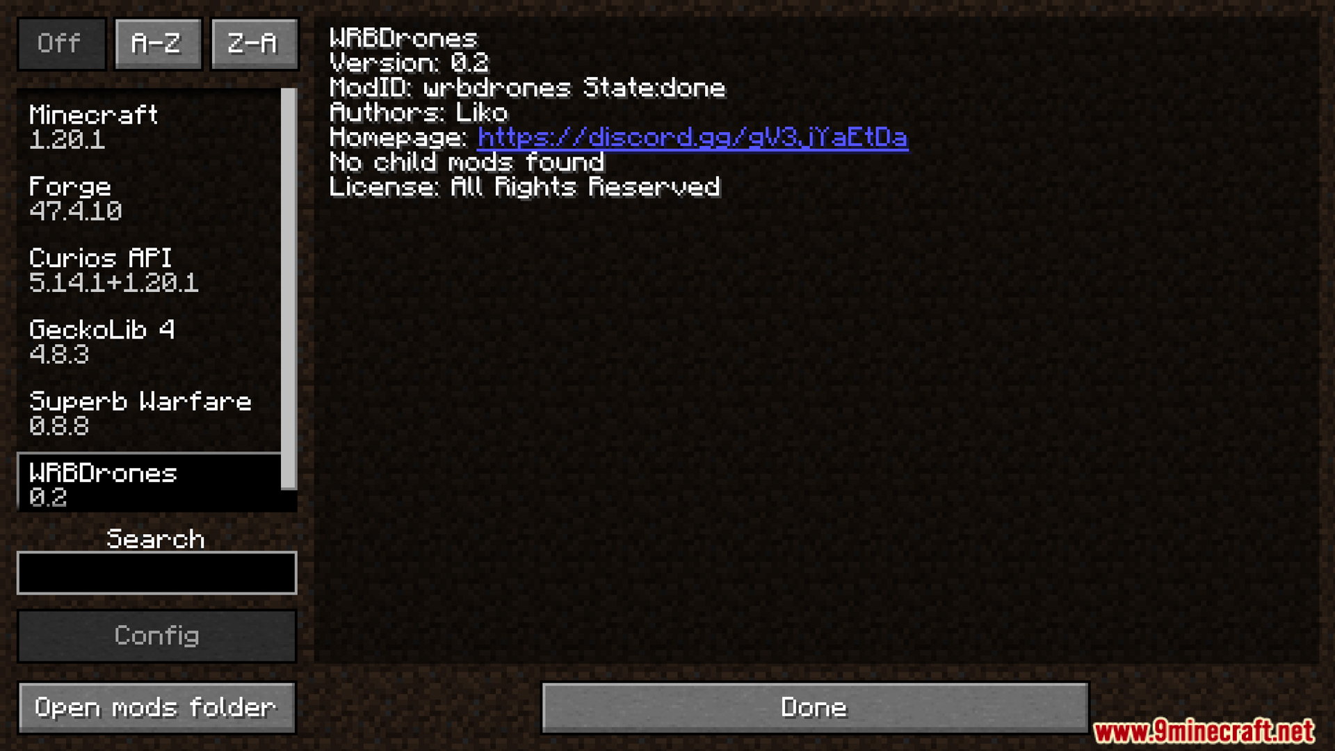 Sbw Warborn Drones Mod Screenshot 1