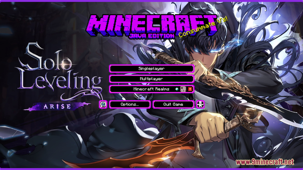 Solo Leveling Custom Gui Texture Pack Resource Pack
