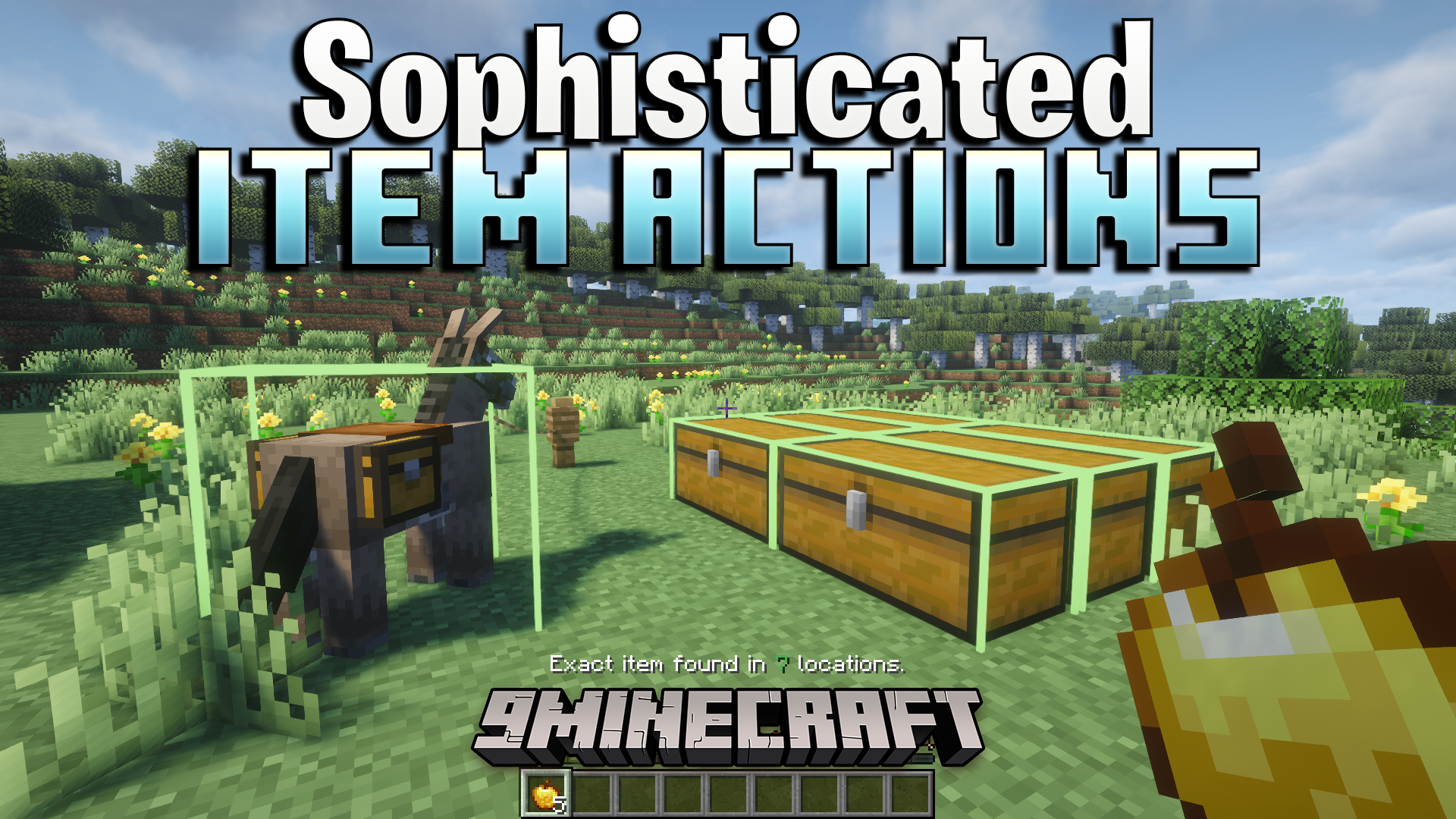 Sophisticated Item Actions Mod