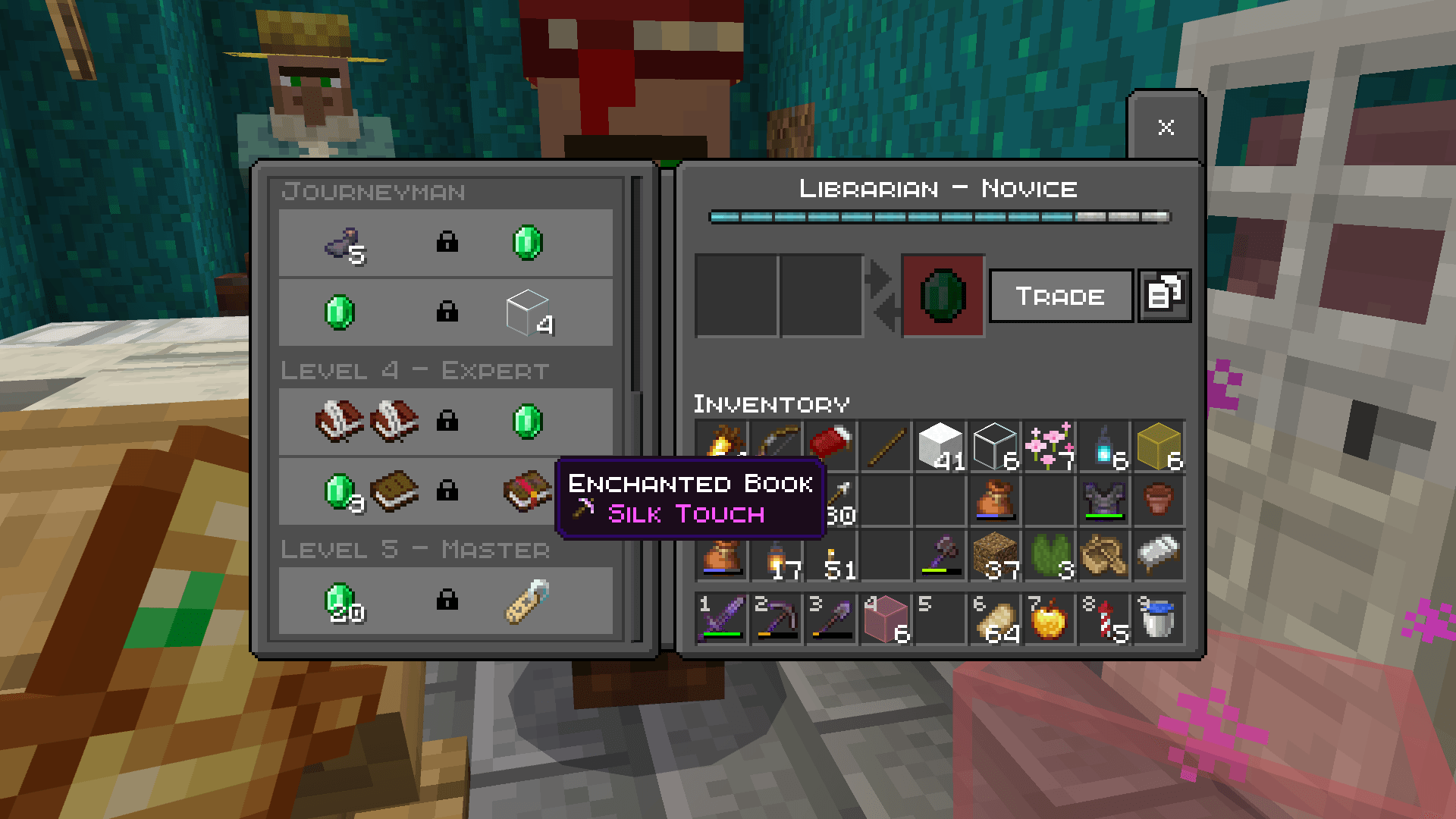 Visible Villagers Trade