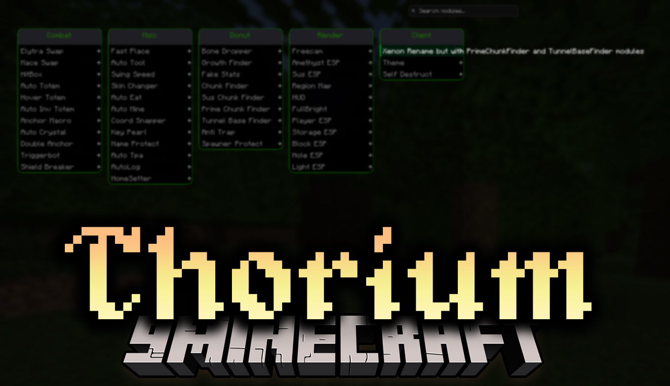 Thorium Client Mod