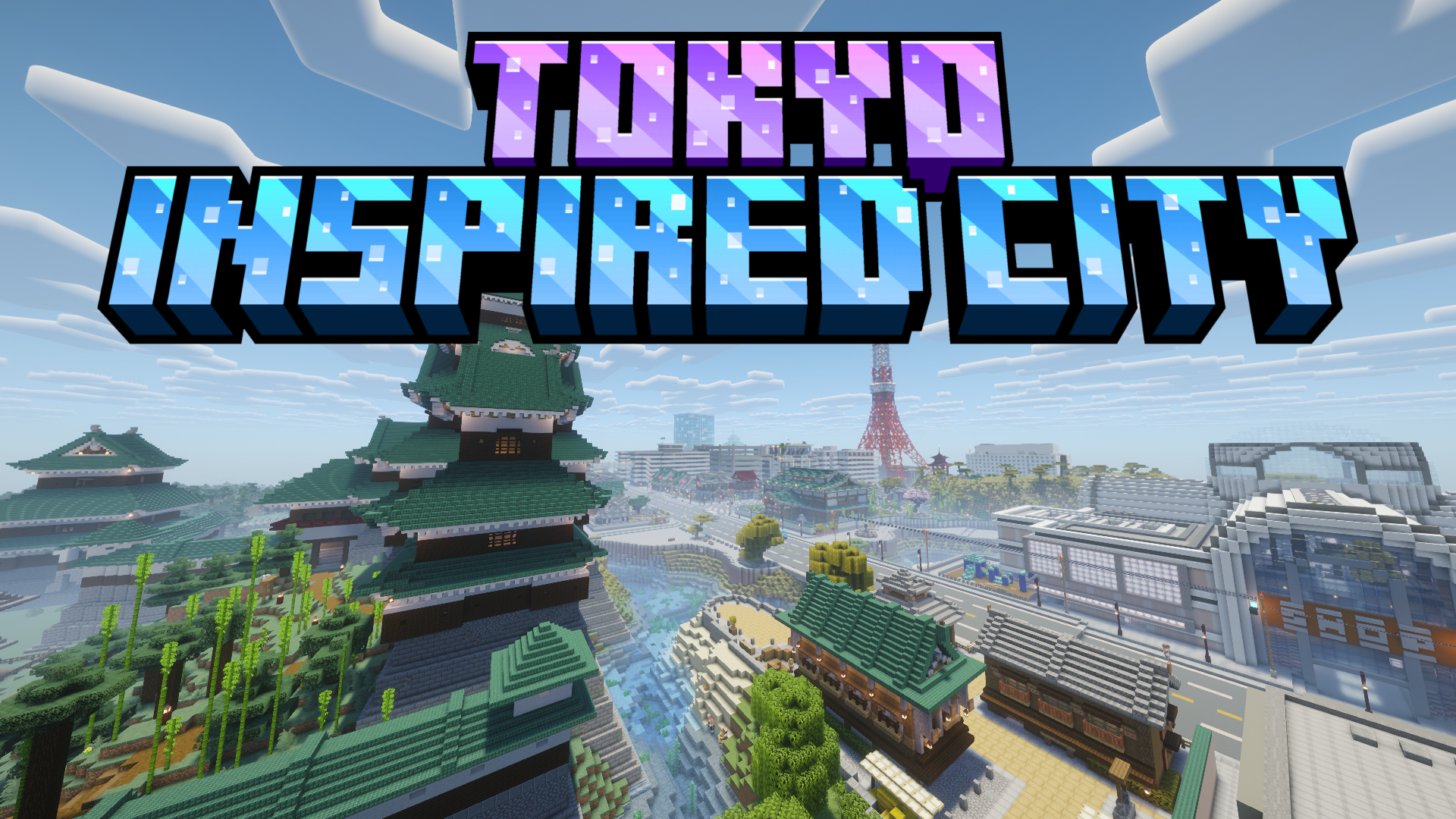 Tokyo Inspired City Map