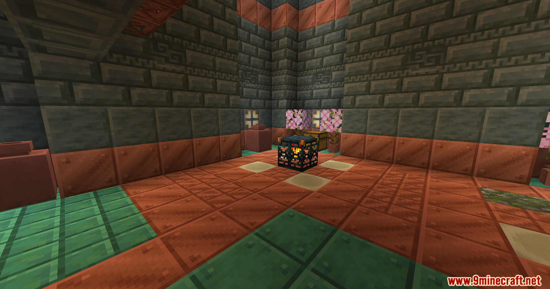 Trials Chambers Reuploaded Mod Screenshot 6 A single trial spawner block in Trials Chambers Reuploaded Mod