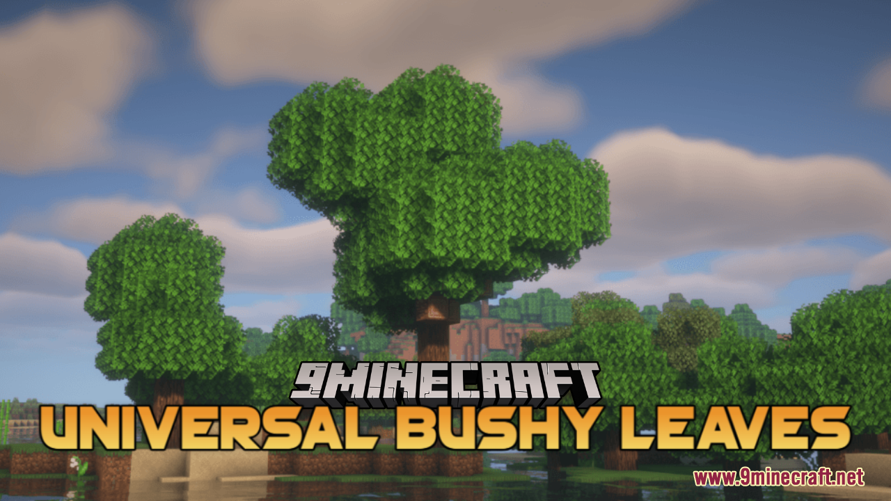 Universal Bushy Leaves Texture Pack Resource Pack