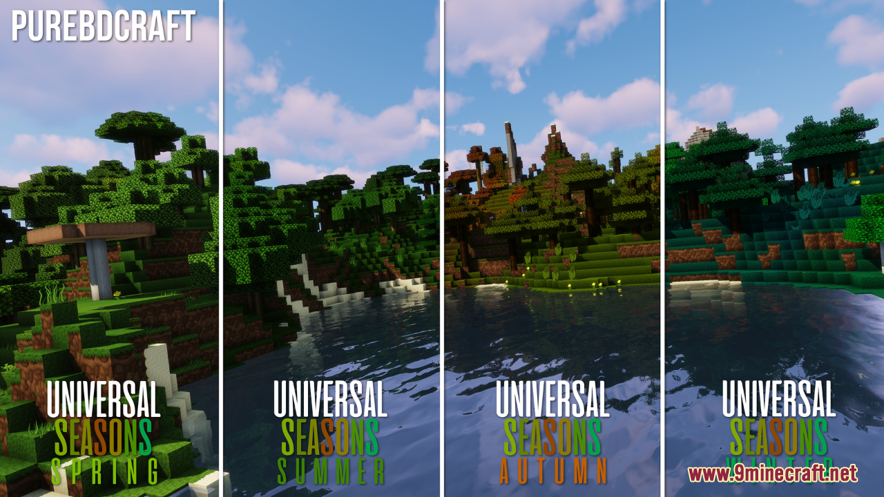 Universal Seasons Texture Pack Resource Pack