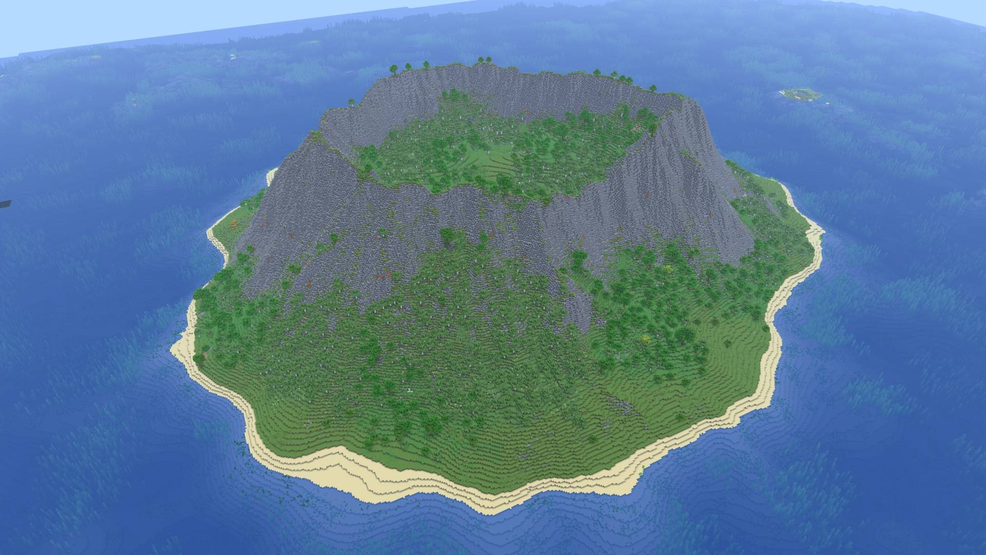 Volcano Island Survival Island 4 Achievements on Map MCPE/Bedrock Map Screenshot 3