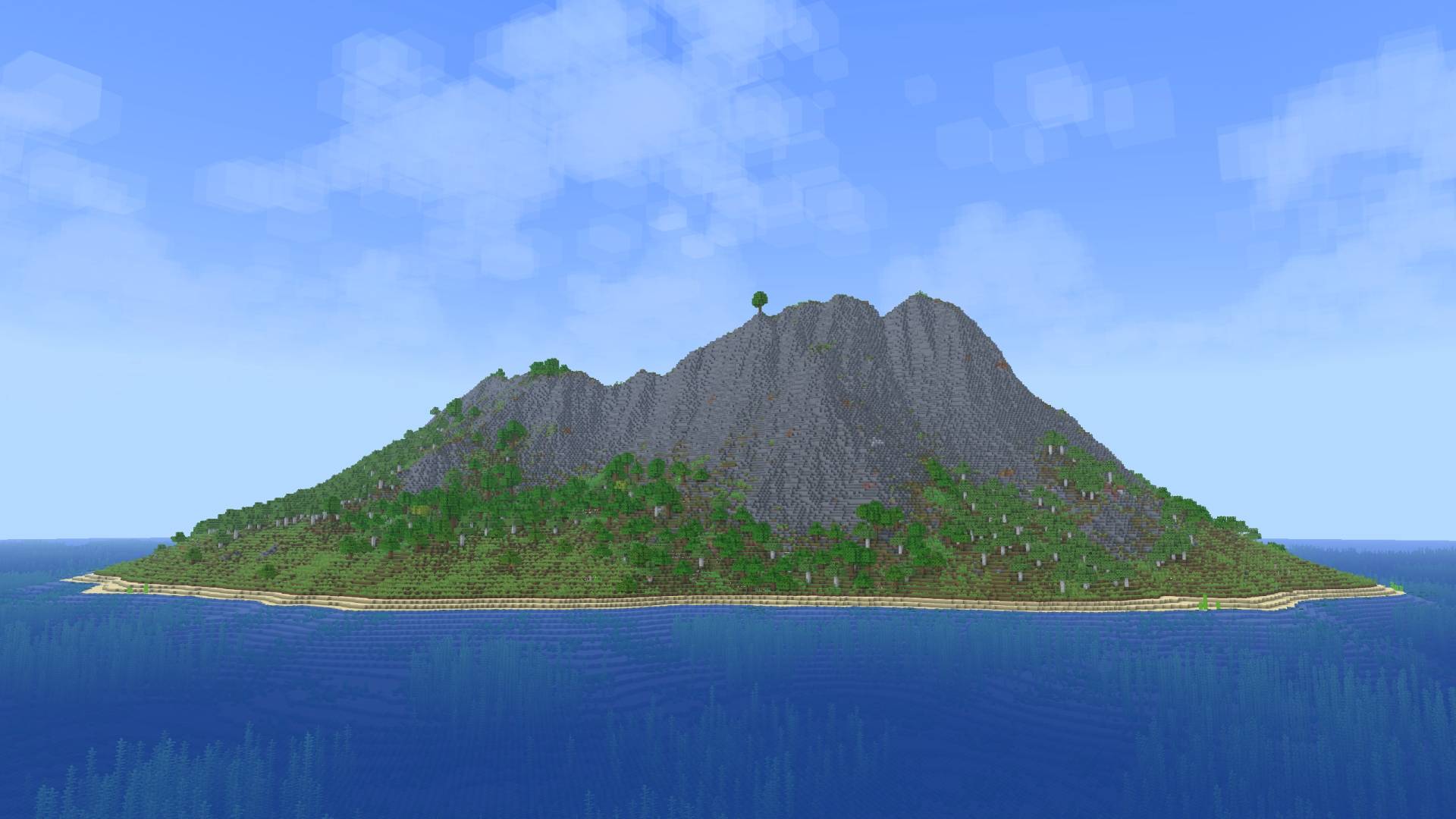 Volcano Island Survival Island 4 Achievements on Map MCPE/Bedrock Map Screenshot 4