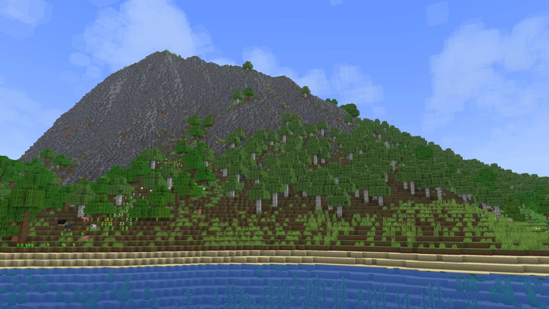 Volcano Island Survival Island 4 Achievements on Map MCPE/Bedrock Map Screenshot 5