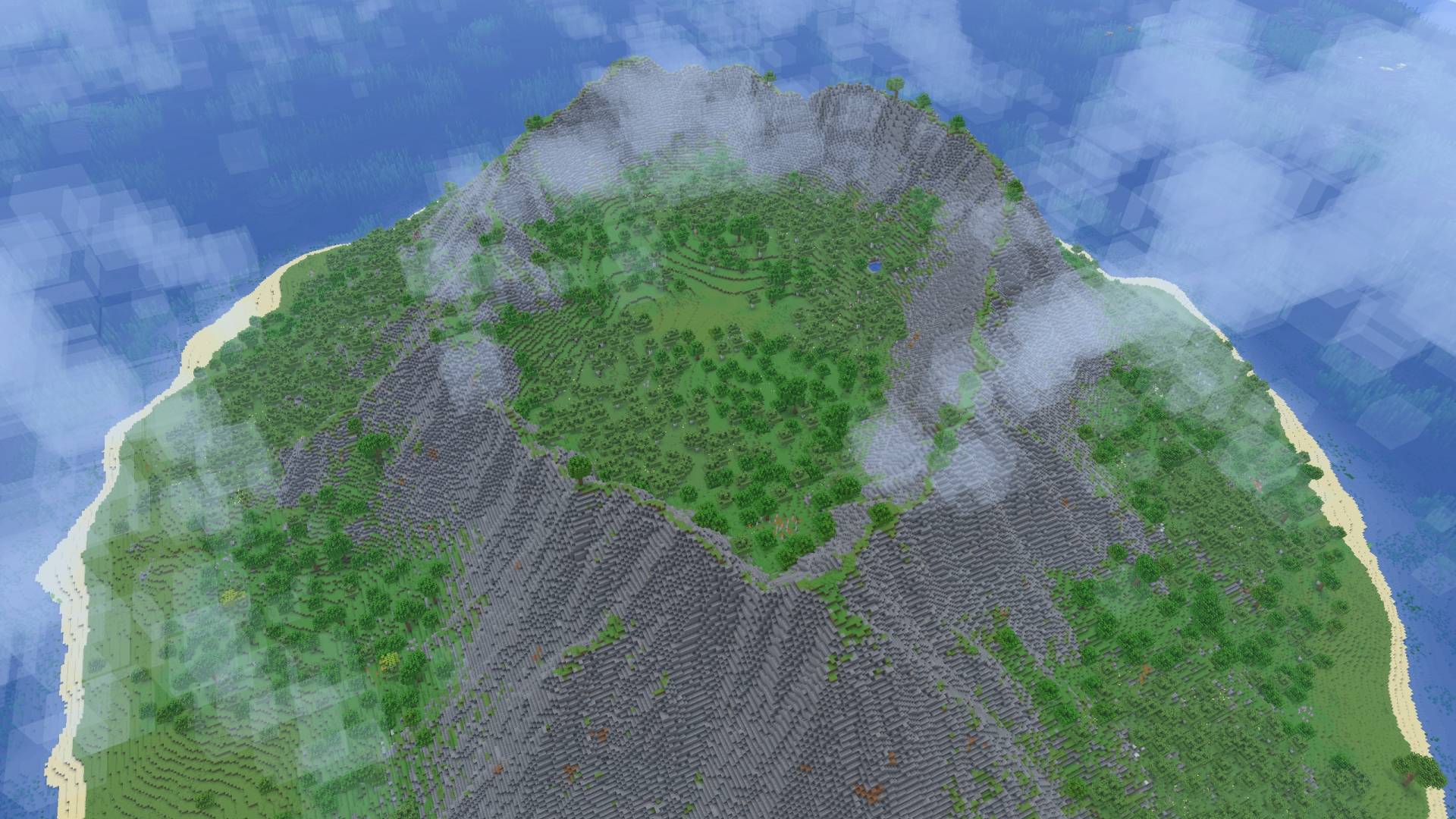 Volcano Island Survival Island 4 Achievements on Map MCPE/Bedrock Map Screenshot 7