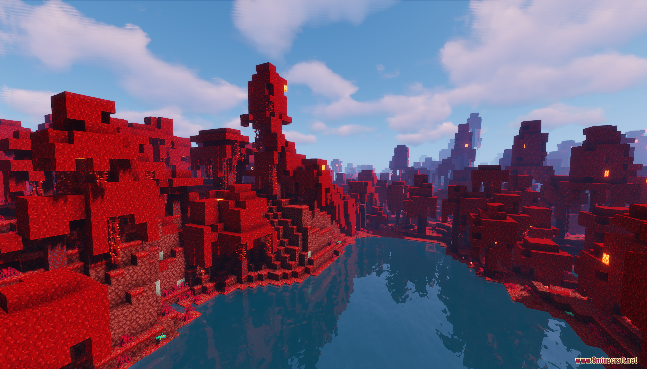 Exploring the strange and vibrant red crimson forest biome