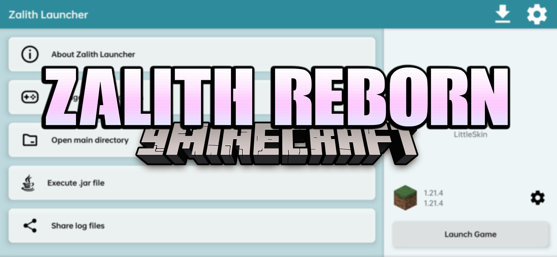 Zalith Reborn Launcher