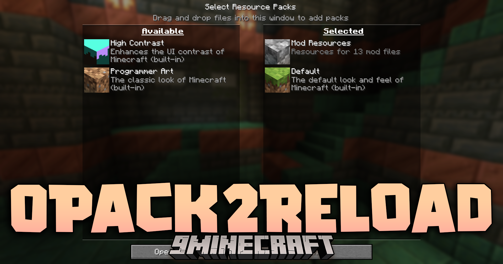 0Pack2Reload Mod
