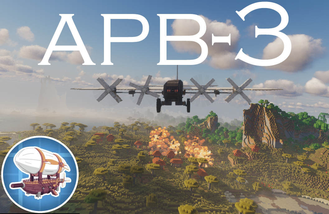 A large four propeller bomber plane drops