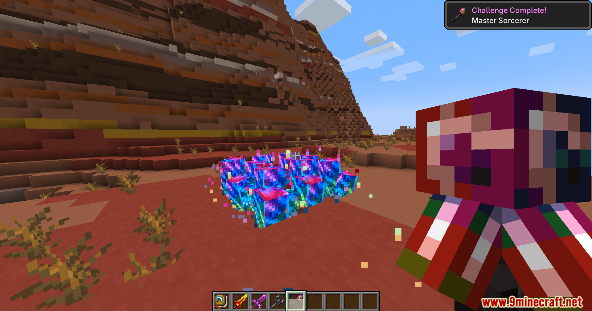 Player completes the Master Sorcerer challenge