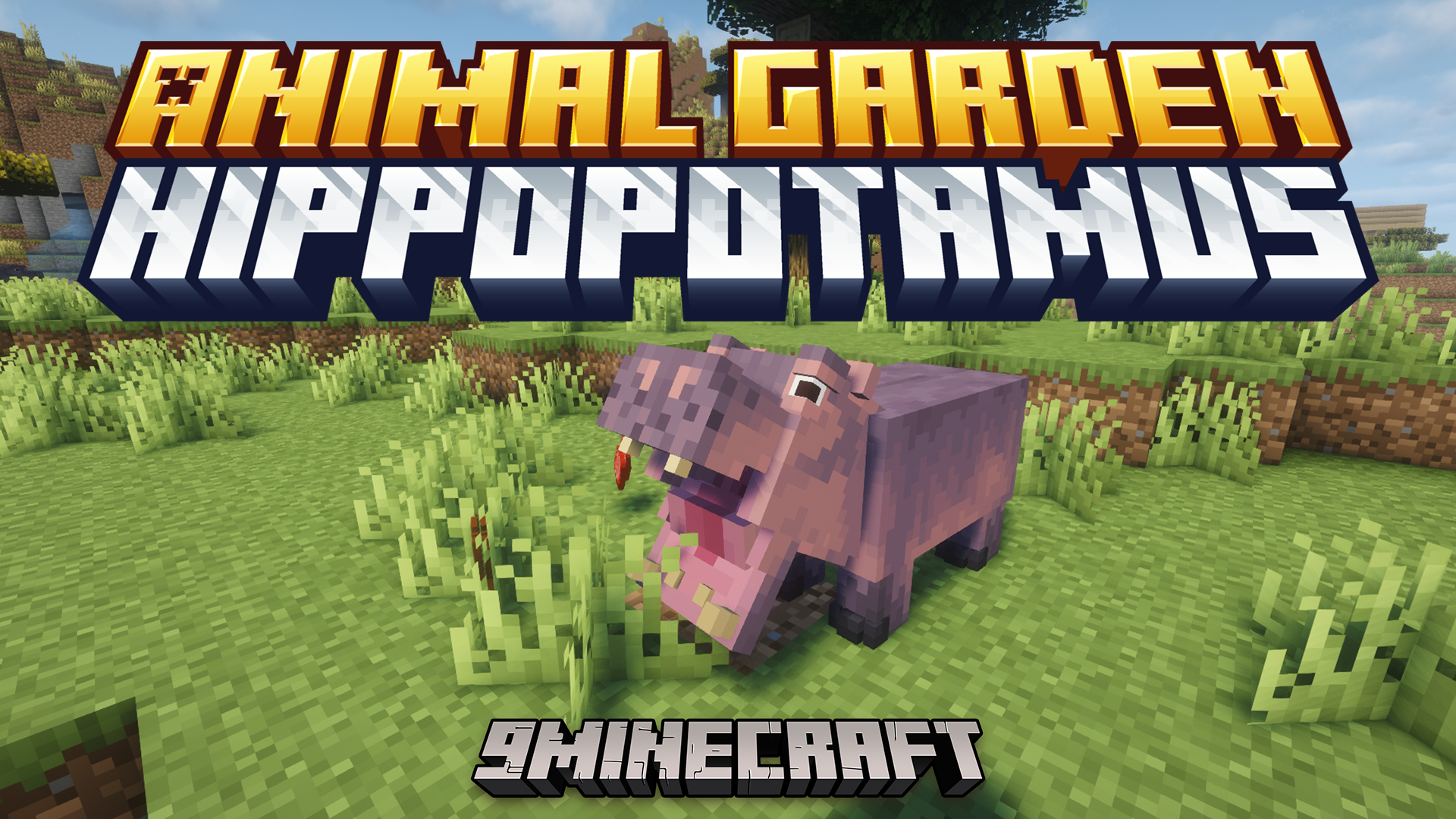 Animal Garden Hippopotamus Mod