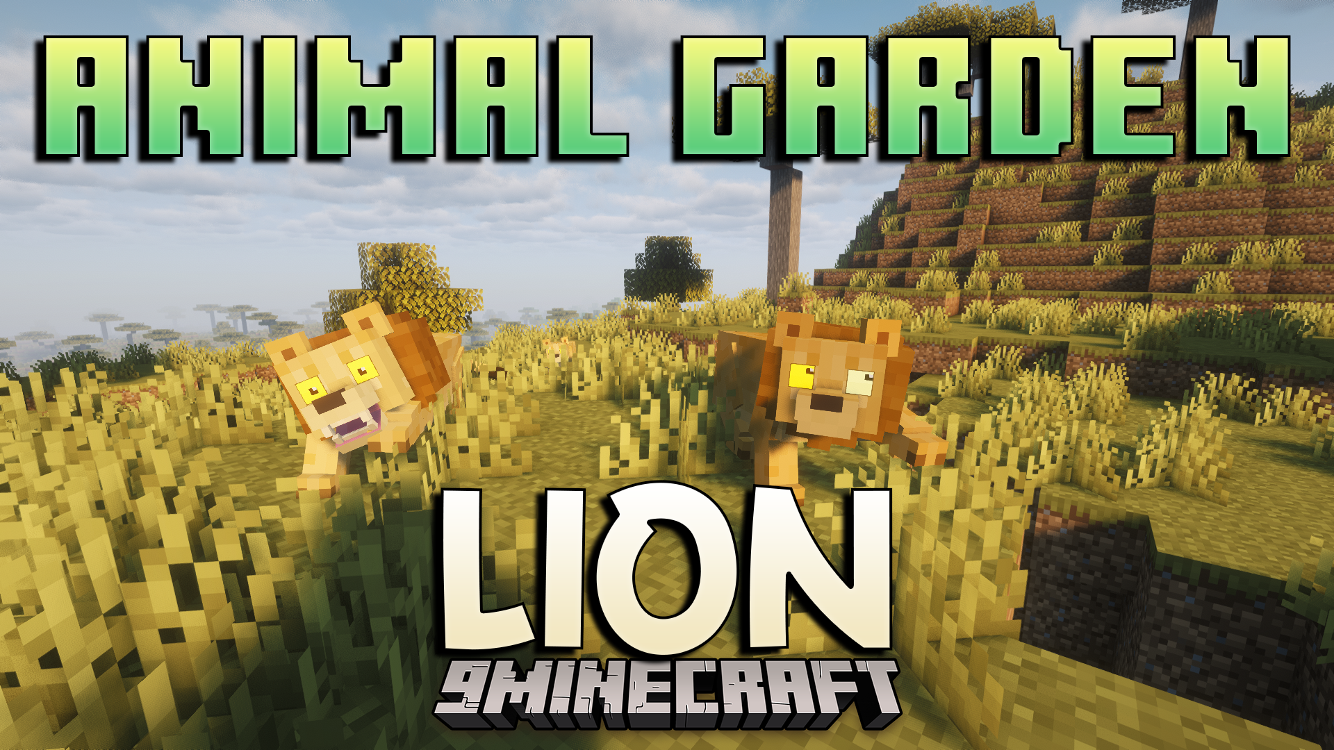 Animal Garden Lion Mod