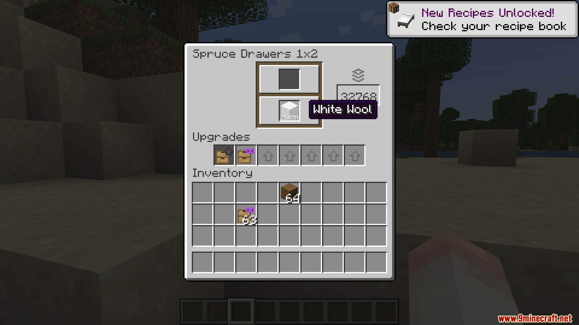 BBL Fixes Mod Screenshot 4 BBL Fixes Mod allows Spruce Drawers to store massive amounts of items