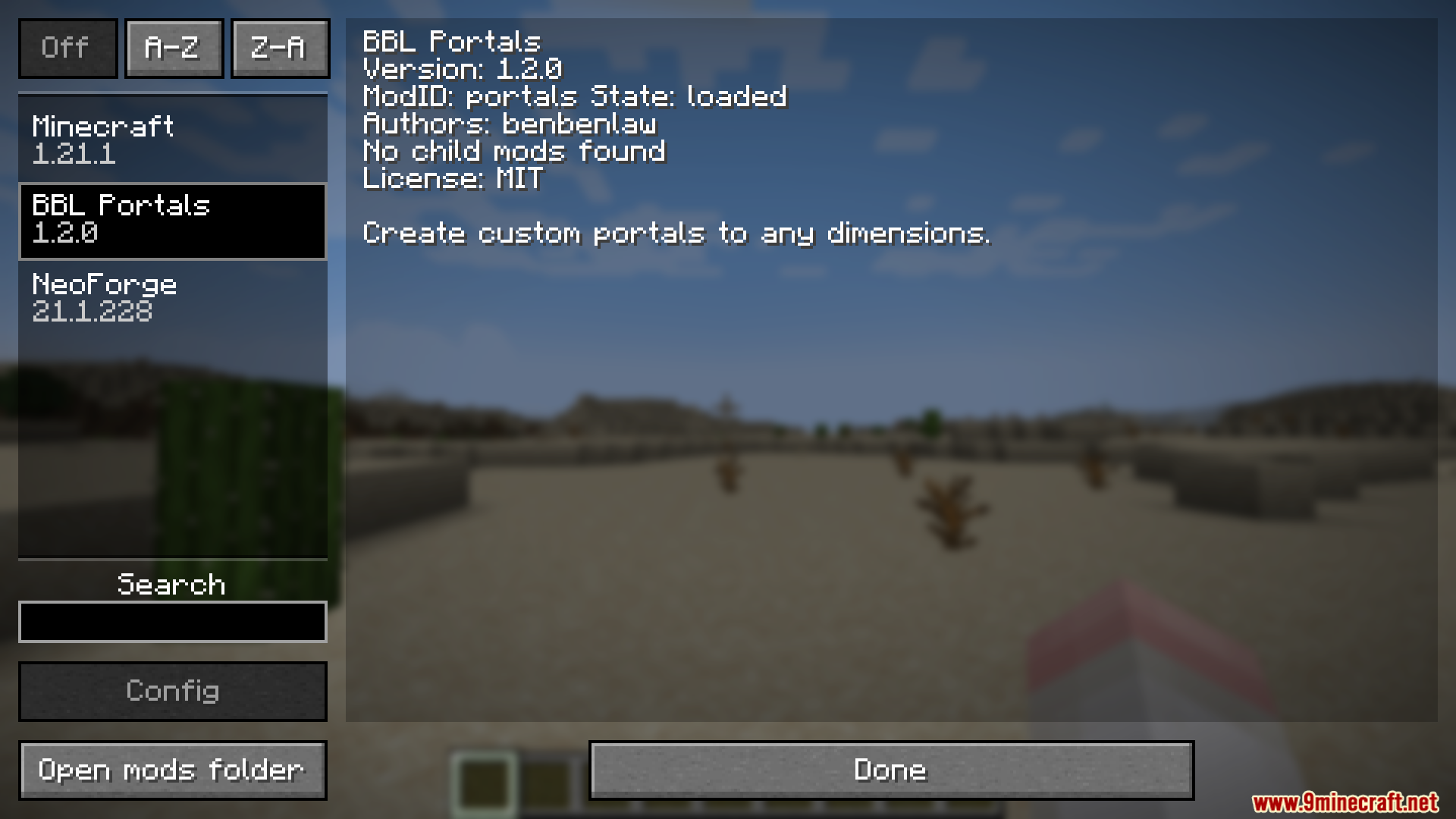 BBL Portals Mod Screenshot 1