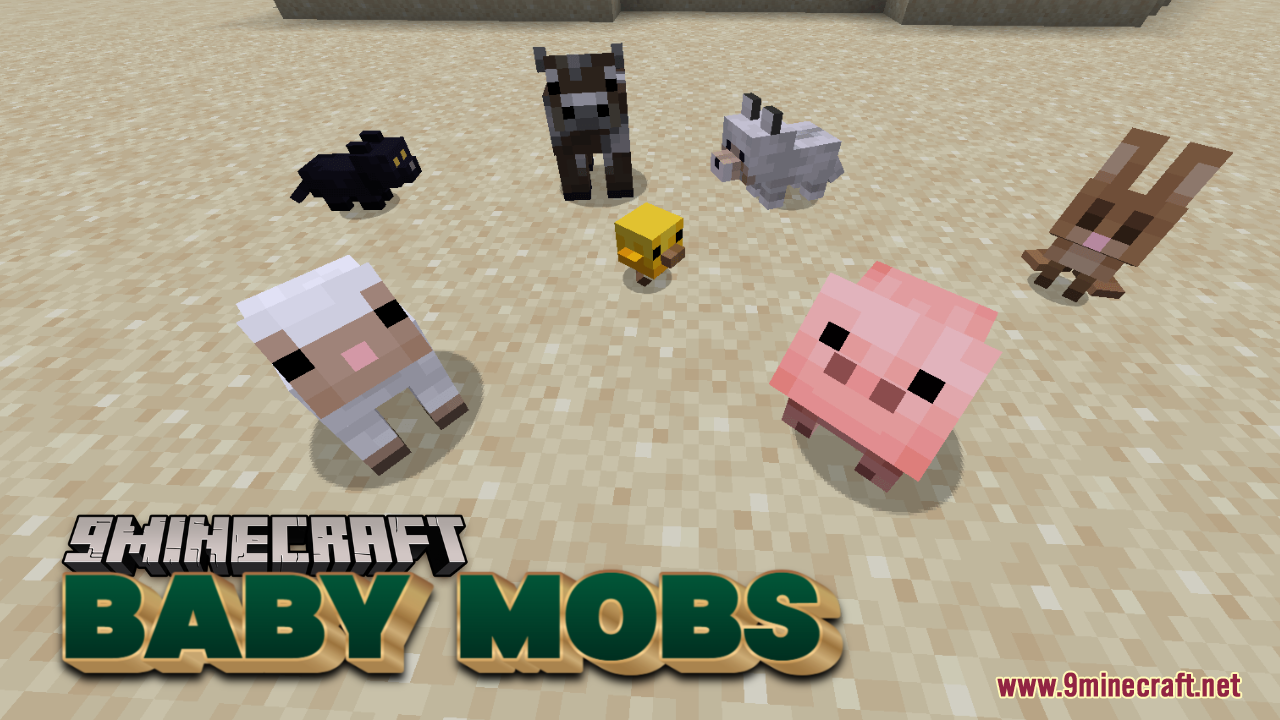 Baby Mobs Resource Pack