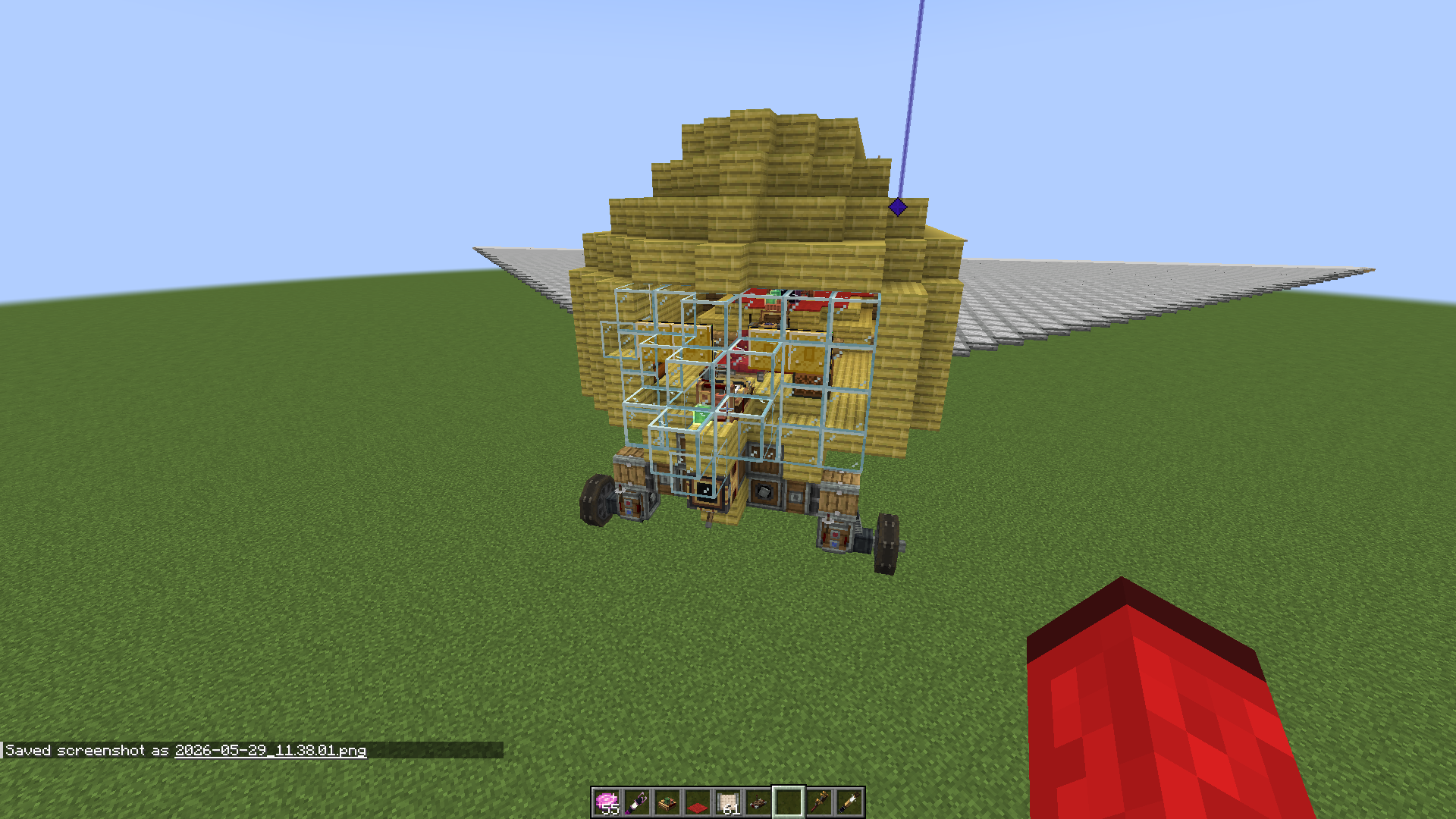 Back Propelled Thruster Plane Schematic Screenshots 4 A large wooden plane with expansive wings and