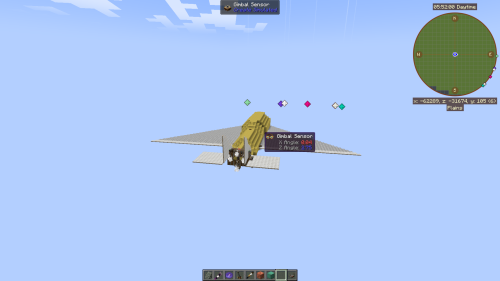 Back Propelled Thruster Plane Schematic Thumbnail