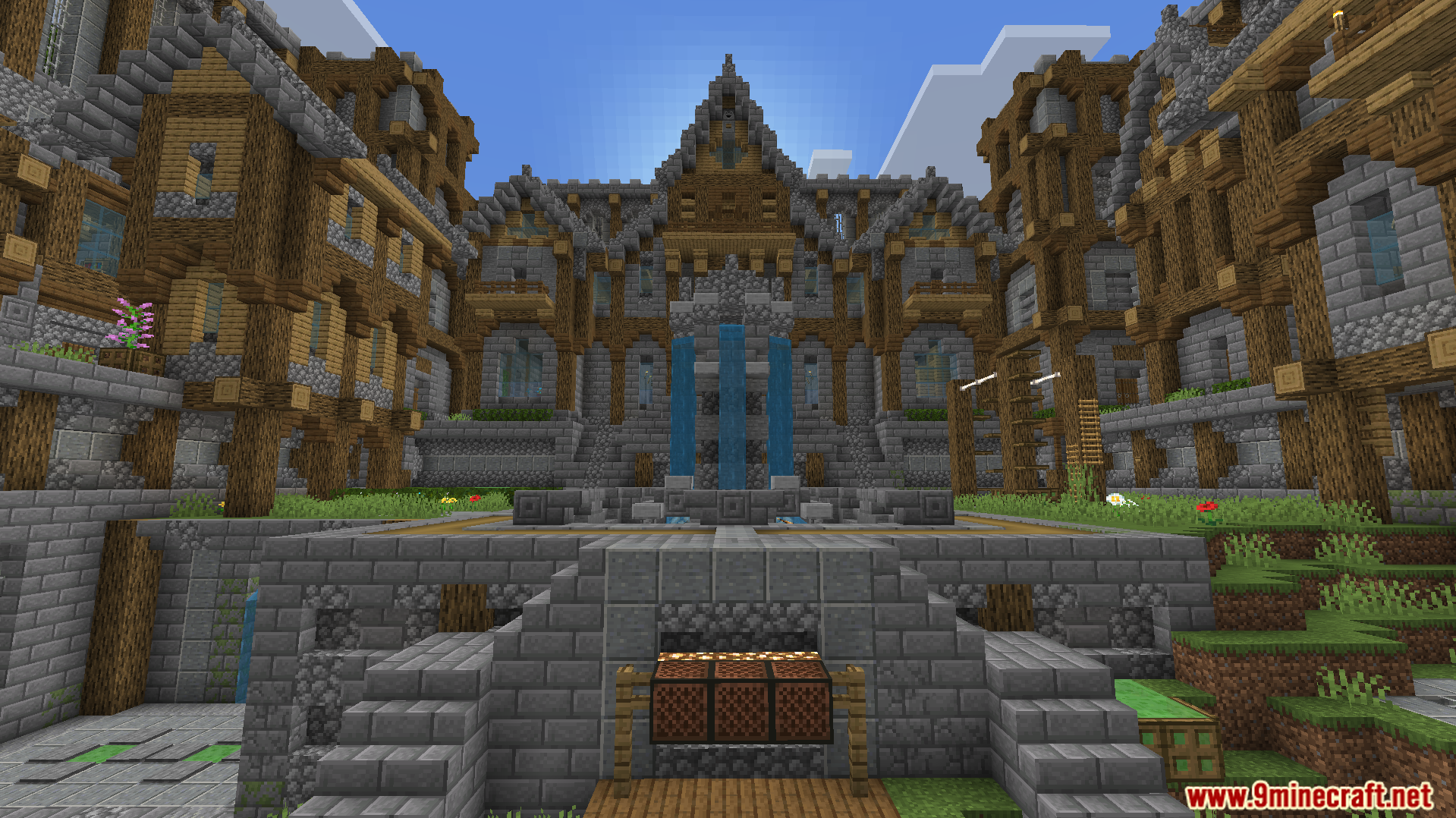 The pre-game lobby where you can vote for your favorite arena