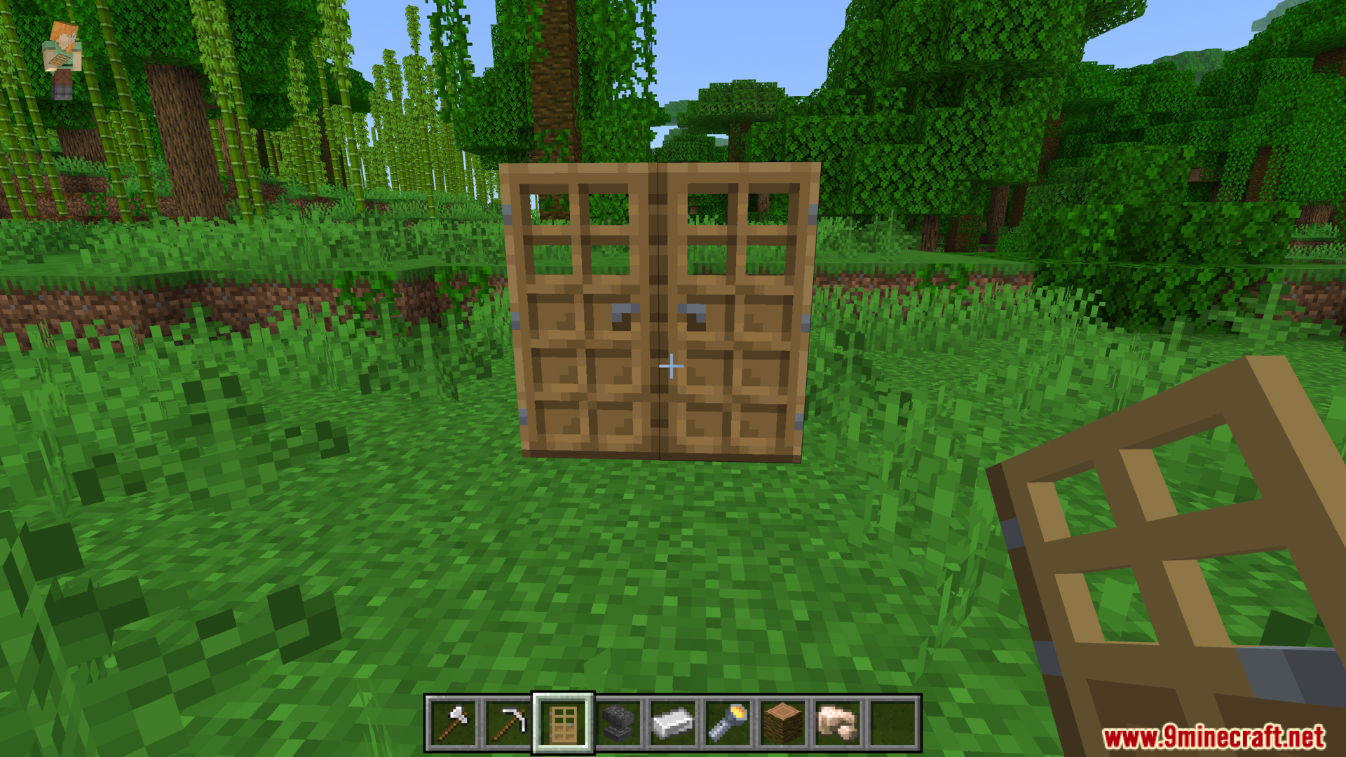 Bedrock Essentials+ Addon Screenshot 11 This addon lets you open both double doors at once