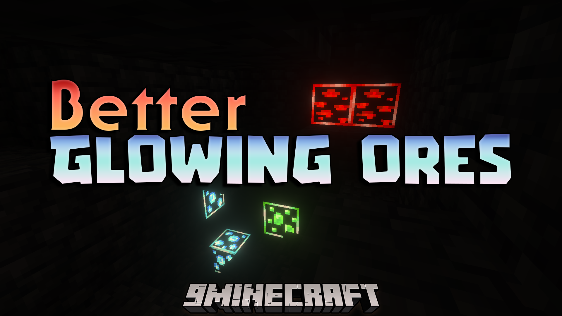 Better Glowing Ores Texture Pack