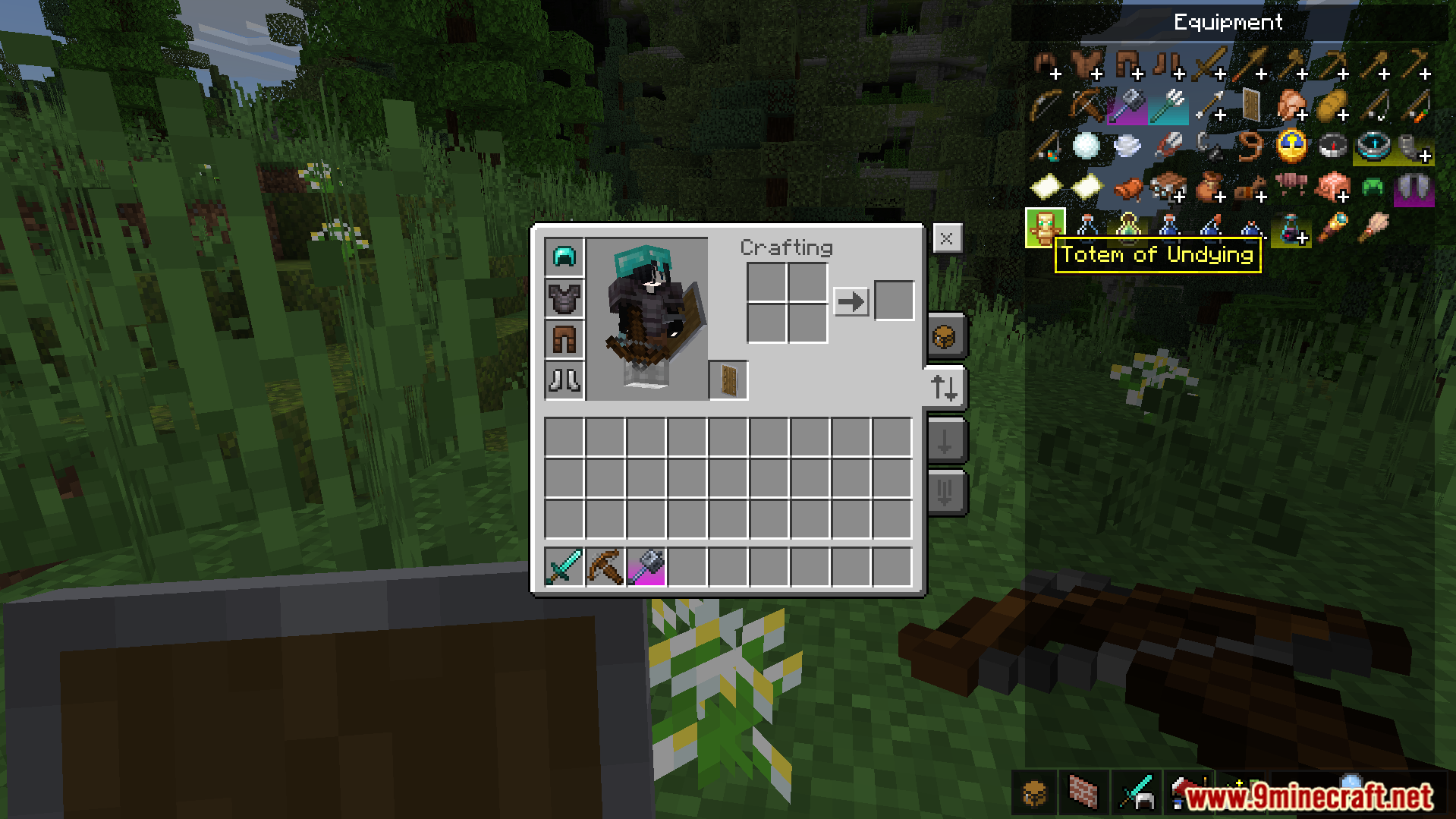 New inventory layout makes item sorting and navigation much easier