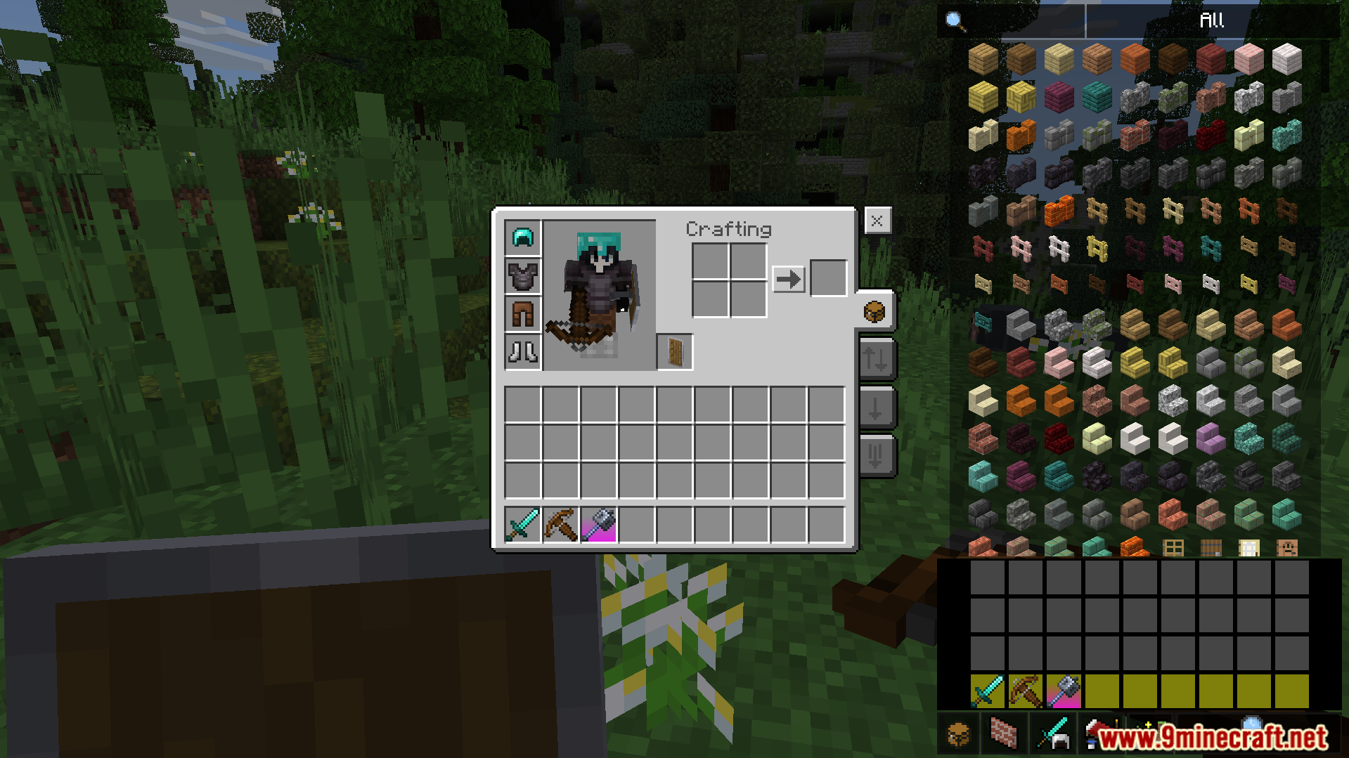 The overhauled inventory menu makes sorting through many items easier