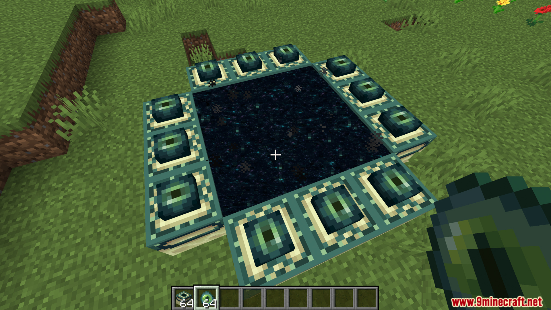 A completed End Portal ready for activation