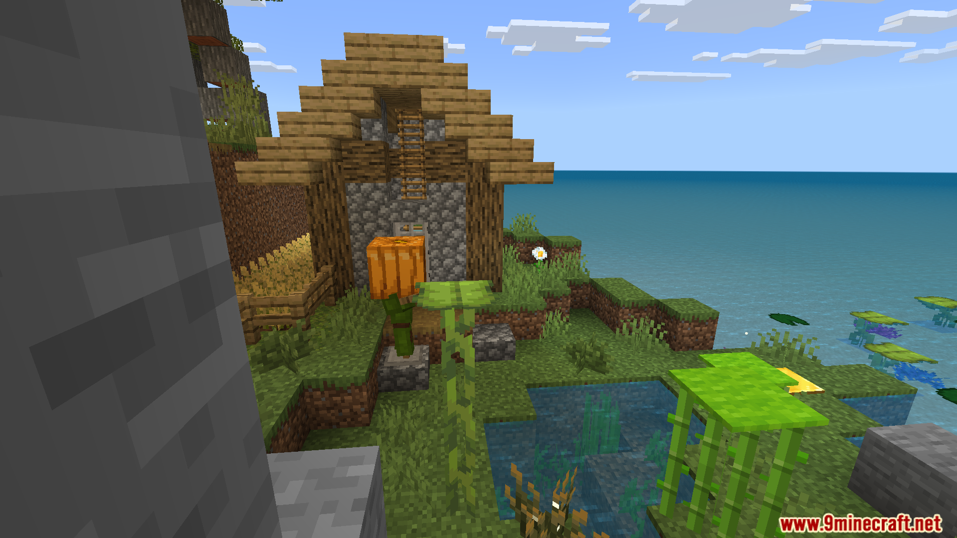 Climb through many unique levels based on different game biomes